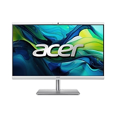 Acer Aspire C27-195ES, 27" FHD(1920x1080) non touch, Intel Core Ultra 7 155U (up to 4.80GHz, 12MB), 32GB DDR5, 1024GB PCI-e SSD + M.2 free slot, no DVD, Intel Graphics, Kbd & Mouse Wireless, RJ-45, WiFi AX & BT, Height Adj., No OS, 2Y Warranty Acer Aspire C27-195ES, 27" FHD(1920x1080) non touch, Intel Core Ultra 7 155U (up to 4.80GHz, 12MB), 32GB DDR5, 1024GB PCI-e SSD + M.2 free slot, no DVD, Intel Graphics, Kbd & Mouse Wireless, RJ-45, WiFi AX & BT, Height Adj., No OS, 2Y Warranty