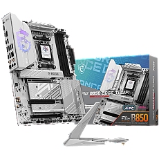 MSI MPG B850 EDGE TI WIFI, ATX, Socket AM5, 4x DDR5 Dual Channel DDR5 up to 8400(OC)MHz, 3x PCIe 3.0 x16 slot, 4x M.2 slot, 4x USB 2.0, 1x USB 5Gbps, 2x USB 10Gbps, 3x USB 10Gbps Type-C, HDMI, 7.1 HD Audio, 5G LAN, WiFI 7, BT, 3Y MSI MPG B850 EDGE TI WIFI, ATX, Socket AM5, 4x DDR5 Dual Channel DDR5 up to 8400(OC)MHz, 3x PCIe 3.0 x16 slot, 4x M.2 slot, 4x USB 2.0, 1x USB 5Gbps, 2x USB 10Gbps, 3x USB 10Gbps Type-C, HDMI, 7.1 HD Audio, 5G LAN, WiFI 7, BT, 3Y