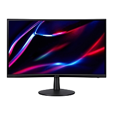 Acer Nitro ED240QS3bmiipx, 23.6" Curved 1500R, VA, Anti-Glare, FHD 1920x1080, ZeroFrame, FreeSync Premium, 180Hz, 1ms, 100M:1, 250 cd/m2, 1xDP, 2xHDMI, HDR ready, Speakers 2Wx2, Audio in/out, VESA, Tilt, Acer Display Widget, Black + Acer Nitro ED240QS3bm