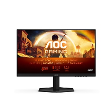 AOC 24G42E, 23.8" Fast IPS WLED, 1920x1080@180Hz, 1ms GtG, 0.5ms MPRT, 300cd m/2, 1000:1, 80M:1 DCR, Adaptive Sync, FlickerFree, Low Blue Light, Tilt, HDMI, DP