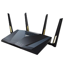 Asus Gaming Wireless Router,RT-AX88U Pro, AX6000, Dual-Band, Quad-Core 2GHz CPU, 256MB/1GB Flash/RAM, 2.5G dual-port, AiProtection Pro, Adaptive QoS, VPN Fusion, IPTV, OFDMA, MU-MIMO, Beamforming, Link Aggregation, Port forwarding, WPA3, AiMesh, Bkack Asus Gaming Wireless Router,RT-AX88U Pro, AX6000, Dual-Band, Quad-Core 2GHz CPU, 256MB/1GB Flash/RAM, 2.5G dual-port, AiProtection Pro, Adaptive QoS, VPN Fusion, IPTV, OFDMA, MU-MIMO, Beamforming, Link Aggregation, Port forwarding, WPA3, AiMesh, Bkack