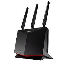 Asus 4G Router, 4G-AC86U, AC2600, 4G+ Cat. 12, LTE: Downlink 600 Mbps / Uplink 150 Mbps, 128MB/512MB Flash/RAM, Captive portal, Aiprotection Pro, Adaptive QoS, VPN server/client, IPTV, MU-MIMO, Beamforming,Black Asus 4G Router, 4G-AC86U, AC2600, 4G+ Cat. 12, LTE: Downlink 600 Mbps / Uplink 150 Mbps, 128MB/512MB Flash/RAM, Captive portal, Aiprotection Pro, Adaptive QoS, VPN server/client, IPTV, MU-MIMO, Beamforming,Black