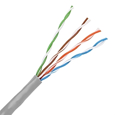 VCom кабел меден UTP Copper cable 4Pair Cat5e 24AWG 305m - NC514-305 Cu
