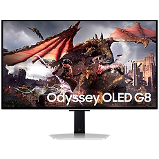 Monitor LED Samsung LS32DG802SUXDU G80SD Gaming, 32" UHD Flat 16:9 (3840x2160) OLED 240z, 250 cd/㎡, 1000000:1, 0.03ms, 178/178, DisplayPort, HDMI, USB Hub, Wi-Fi, Bluetooth, 2Y Monitor LED Samsung LS32DG802SUXDU G80SD Gaming, 32" UHD Flat 16:9 (3840x2160) OLED 240z, 250 cd/㎡, 1000000:1, 0.03ms, 178/178, DisplayPort, HDMI, USB Hub, Wi-Fi, Bluetooth, 2Y