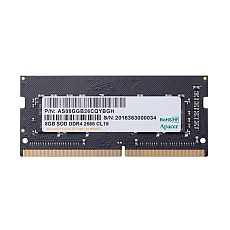 Apacer 8GB Notebook Memory - DDR4 SODIMM 2666 MHz, 1024x8
