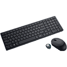 Dell Silent Keyboard and Mouse - KM555 - US International (QWERTY)
