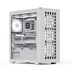 AeroCool кутия Case ATX - D502A White, Addressable RGB