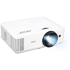 Acer Projector H5386BDi, DLP, WXGA (1280 x 720), 5000 ANSI Lumens, 20000:1, 3D, Wireless dongle included, HDMI, VGA, RS-232, Audio in, RCA, Wifi, Speaker 3W, Bag, 2.75kg, White + Acer T82-W01MW 82.5" (16:10) Tripod Screen White
