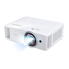 Acer Projector S1386WHn, DLP, Short Throw, WXGA (1280x800), 3600 ANSI Lumens, 20000:1, 3D, HDMI, VGA, LAN, RCA, Audio in, Audio out, VGA out, DC Out (5V/1A, USB-A), Speaker 16W, Bluelight Shield, 3.1kg, White + Acer T82-W01MW 82.5" (16:10) Tripod Screen Acer Projector S1386WHn, DLP, Short Throw, WXGA (1280x800), 3600 ANSI Lumens, 20000:1, 3D, HDMI, VGA, LAN, RCA, Audio in, Audio out, VGA out, DC Out (5V/1A, USB-A), Speaker 16W, Bluelight Shield, 3.1kg, White + Acer T82-W01MW 82.5" (16:10) Tripod Screen