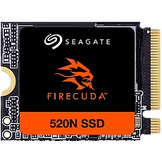 SSD SEAGATE FireCuda 520N 1.024TB M.2 2230-S2 PCIe Gen4 x4 NVMe 1.4, 3D TLC, Read/Write: 4800/4700 MBps, IOPS 800K/900K, Rescue Data Recovery Services 3 ani, TBW: 600