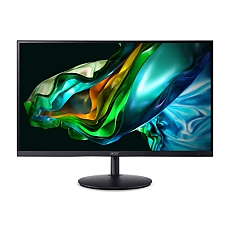 Acer SH242YEbmihux, 23.8", IPS, Anti-Glare, FHD 1920x1080, ZeroFrame, FreeSync, 100Hz, 1ms, 100M:1, 250 cd/m2, HDMI, 1xUSB Type -C (65W), Speakers, Audio out, VESA, Tilt, Swivel 360',Heght Adj.Bluelight shield, Black+Acer USB Webcam Built in Microphone