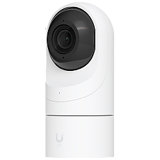 UBIQUITI G5 Flex; 2K (4MP) video resolution; Versatile table or ceiling mounting; 6 m (20 ft) IR night vision; AI event detections; Connect and power using PoE; Record audio with an integrated microphone; Weather-resistant (outdoor covered).