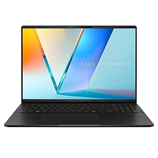 Asus Vivobook S M5606KA-RI073,AMD KRACKAN-8C/BGA,16 "OLED WQXGA+(WQ+) 2880X1800 16:10 Bend+400nits(HDR) Glare120 Hz,24GB LPDDR5X (on BD),1TB SSD,Backlit Chiclet Keyboard 1-Zone RGB with Num-key, No OS,Neutral Black, AI PC +Backpack