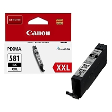 Canon CLI-581 XXL BK + Canon Plus Glossy II PP-201, 10x15 cm, 100 sheets
