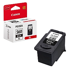 Canon PG-560XL BK + Canon Plus Glossy II PP-201, 10x15 cm, 100 sheets