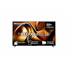Hisense 85" UXNQ, 4K Ultra HD 3840x2160, ULED X, FALD, Quantum Dot, 144Hz, IPS, HDR 10+, HLG, Dolby Vision IQ, Dolby Atmos, Smart TV, WiFi 6E, WiFi Direct, BT, Anyview Cast, 4xHDMI, 2xUSB, LAN, CI+, DVB-T2/C/S2, Black Hisense 85" UXNQ, 4K Ultra HD 3840x2160, ULED X, FALD, Quantum Dot, 144Hz, IPS, HDR 10+, HLG, Dolby Vision IQ, Dolby Atmos, Smart TV, WiFi 6E, WiFi Direct, BT, Anyview Cast, 4xHDMI, 2xUSB, LAN, CI+, DVB-T2/C/S2, Black