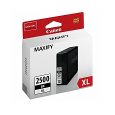 Canon PGI-2500XL BK + Canon Plus Glossy II PP-201, 10x15 cm, 100 sheets