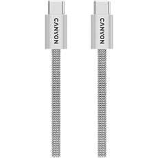 CANYON cable OnWire 60MG C-C 60W Magnet Braided 1m Light Grey
