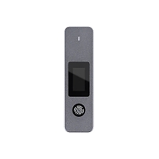 VCom външна кутия за диск Storage - Case - M.2 NVMe/SATA M/B key - USB-C/A Gen.2 10Gbps, Fingerprint Encryption - CU855SN-F