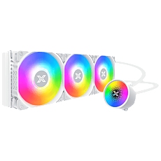 Liquid Killer X Arctic 360 (AIO Liquid Cooler, New X logo ARGB Pump Head, 3x120mm ARGB Fan, Plastic Steel Backpanel)