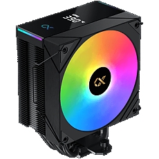AK4 Digital (Black, ARGB & Digital LED Panel Top Cover, ARGB PWM Fan, Intel Backplate, Mini ARGB LED Controller)