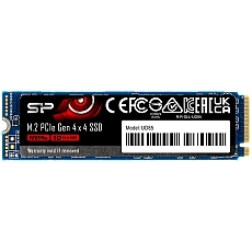 Silicon Power UD85 2TB SSD PCIe Gen 4x4 PCIe Gen 4x4 & NVMe1.4, 3DNAND, HBM, 5 year warranty -Max 3600/2800 MB/s