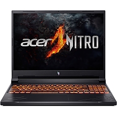 Acer Nitro 16, ANV16-71-76BW, Intel Core i7-14650HX (up to 5.2GHz, 30MB), 16" FHD IPS up to 165Hz SlimBezel, 16GB DDR5 (1 slot free), 512GB PCIe NVMe SSD, GeForce RTX 4050 6GB GDDR6, Wi-Fi 6 AX201+BT5.1, Killer E2650, HD Cam, KB Backlight, No OS, Black