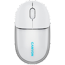 CANYON mouse OnClick 24 BT/ Wireless Transparent/White