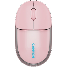 CANYON mouse OnClick 24 BT/ Wireless Transparent/Pink