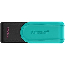 Kingston  128GB Portable USB 3.2 Gen 1 DataTraveler Exodia S (Black/Turquoise)