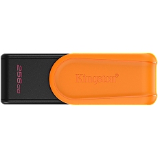 Kingston  256GB Portable USB 3.2 Gen 1 DataTraveler Exodia S (Black/Orange)